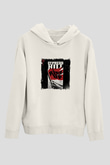 Cypress Hill Baskılı Unisex Beyaz Kapüşonlu Sweatshirt