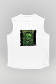 Cypress Hill Baskılı Unisex Beyaz Kolsuz Tişört