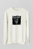 Cypress Hill Baskılı Unisex Beyaz Sweatshirt