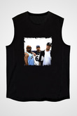 Cypress Hill Baskılı Unisex Siyah Kolsuz Tişört