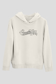 Cypress Hill Beyaz Unisex Kapşonlu Sweatshirt