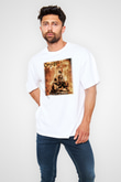 Cypress Hill Beyaz Unisex Oversize Tişört T-Shirt