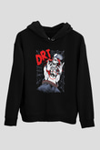 D.R.I Siyah Unisex Hoodie