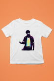 Dabi Baskılı Beyaz Unisex Beyaz Çocuk Tişört - Tshirt
