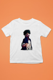 Dabi Baskılı Beyaz Unisex Beyaz Çocuk Tişört - Tshirt