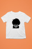 Dabi Baskılı Beyaz Unisex Beyaz Çocuk Tişört - Tshirt