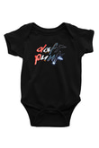 Daft Punk Baskılı Siyah Bebek Body - Zıbın
