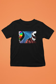Daft Punk Baskılı Siyah Unisex Çocuk Tişört