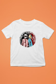 Daft Punk Beyaz Unisex Çocuk Tişört