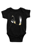 Daft Punk Siyah Bebek Body - Zıbın