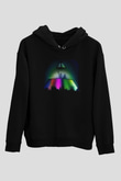 Daft Punk Siyah Unisex Hoodie