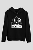 Daft Punk Siyah Unisex Hoodie