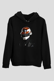 Daft Punk Siyah Unisex Hoodie