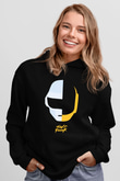 Daft Punk Siyah Unisex Hoodie