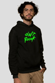 Daft Punk Siyah Unisex Hoodie