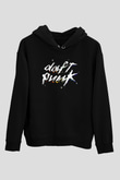 Daft Punk Siyah Unisex Hoodie