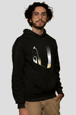 Daft Punk Siyah Unisex Kapüşonlu Sweatshirt