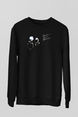 Daft Punk Siyah Unisex Sweatshirt