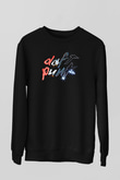 Daft Punk Siyah Unisex Sweatshirt