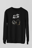 Daft Punk Siyah Unisex Sweatshirt