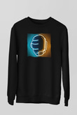 Daft Punk Siyah Unisex Sweatshirt