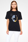 Daft Punk Siyah Unisex Tişört T-Shirt - TişörtFabrikası