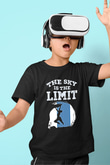 Dağcılık - Mountaineering Baskılı Unisex Siyah Çocuk Tİşörtü - Tshirt