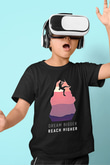 Dağcılık - Mountaineering Baskılı Unisex Siyah Çocuk Tİşörtü - Tshirt