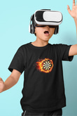 Dalgıçlık - Mountaineering Baskılı Unisex Siyah Çocuk Tİşörtü - Tshirt