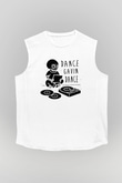 Dance Gavin Dance Beyaz Unisex Kolsuz Tişört