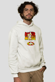 Danger Mouse Beyaz Unisex Hoodie