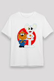 Danger Mouse Beyaz Unisex Tişört