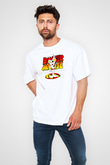 Danger Mouse Beyaz Unisex Tişört T-Shirt