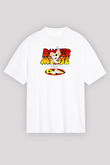 Danger Mouse Beyaz Unisex Tişört T-Shirt