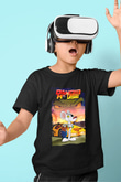 Danger Mouse Siyah Unisex  Çocuk Tişört