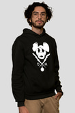 Danger Mouse Siyah Unisex Hoodie