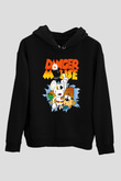 Danger Mouse Siyah Unisex Hoodie