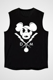 Danger Mouse Siyah Unisex  Kolsuz Tişört