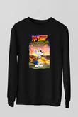 Danger Mouse Siyah Unisex  Sweatshirt