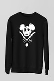 Danger Mouse Siyah Unisex  Sweatshirt