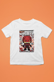 Dare Devil Baskılı Unisex Beyaz Çocuk Tişört