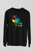 Dark Angel Siyah Unisex Sweatshirt