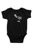 Dark Funeral Baskılı Unisex Siyah Bebek Body - Zıbın