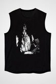 Dark Funeral Baskılı Unisex Siyah Kolsuz Tişört - Tshirt