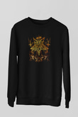 Dark Funeral Baskılı Unisex Siyah Sweatshirt