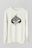 Dark Souls Baskılı Beyaz Unisex Sweatshirt