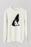Dark Souls Baskılı Beyaz Unisex Sweatshirt