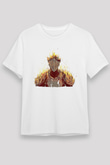 Dark Souls Baskılı Unisex Beyaz Tişört - Tshirt