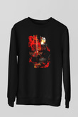 Dark Souls Baskılı Unisex Siyah Sweatshirt