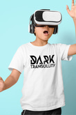 Dark Tranquillity Baskılı Beyaz Unisex Çocuk Tişört